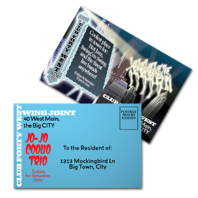 Postcard 6 x 11 (Mailing)